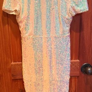 Iridescent Sequin Dress